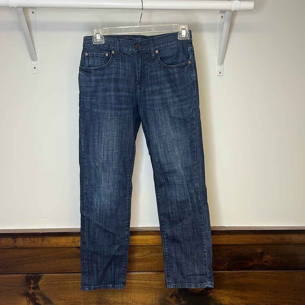 Lucky Brand Dark Wash 221 Original Straight Jeans- 30x30